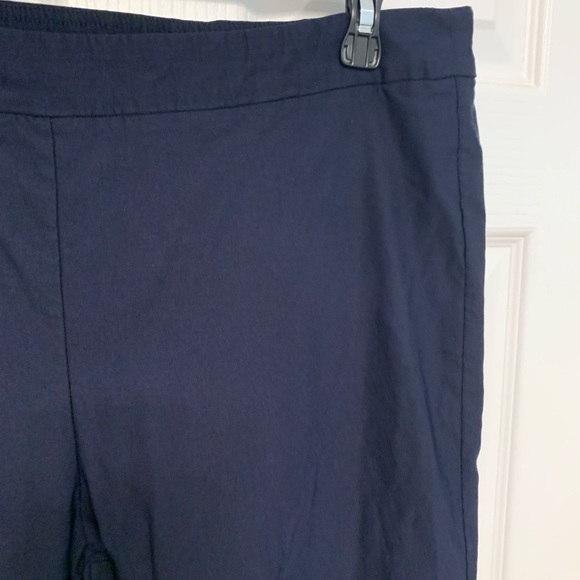 Nanette Lepore navy blue pull on ankle pants. Size XL - Picture 3 of 12